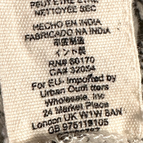 FREE PEOPLE V-Neck Tribal Beat Caftan Tunic Embroidered Bohemian Relaxed Small - Picture 14 of 16